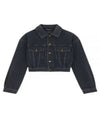 Neo 80s Denim Jacket Black - SAINT LAURENT - BALAAN 2