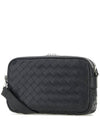 Intrecciato Camera Small Cross Bag Grey - BOTTEGA VENETA - BALAAN 3