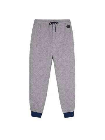 Rubber Patch Quilting Track Pants Grey - VIKTOR&ROLF - BALAAN 1