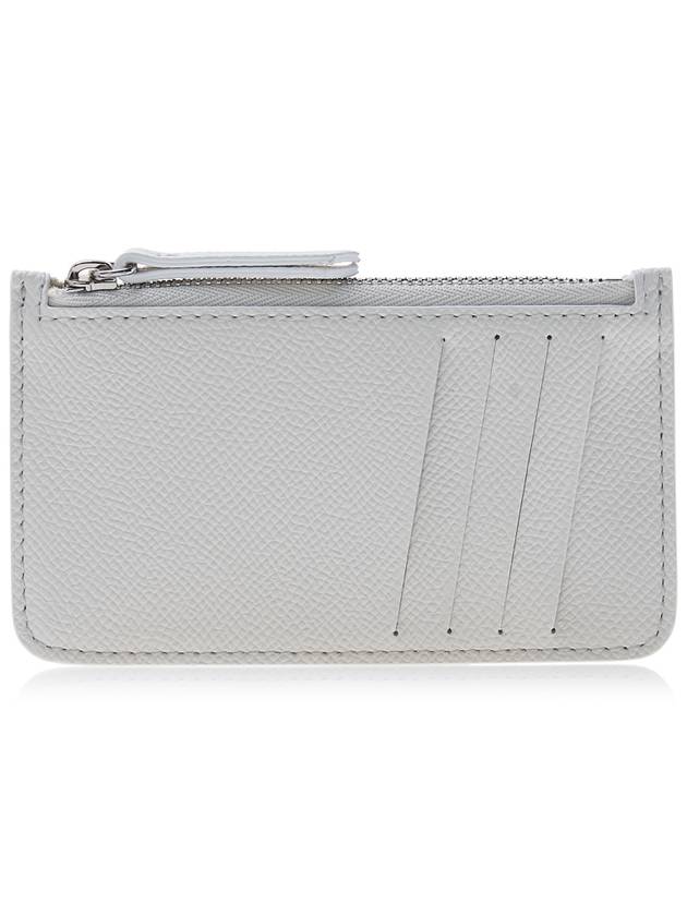 Stitch Zipper Card Wallet White - MAISON MARGIELA - BALAAN 4