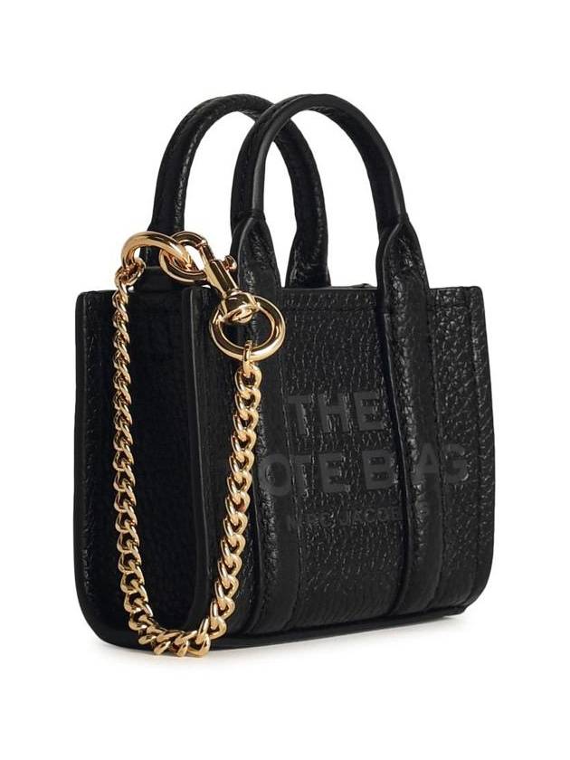 The Nano Tote Bag Charm Black - MARC JACOBS - BALAAN 3