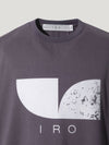 MADELEINE logo semi over cotton T shirt - IRO - BALAAN 8