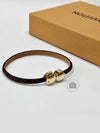 Historic Mini Monogram Bracelet Brown - LOUIS VUITTON - BALAAN 5