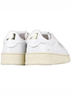 Dallas White Tab Leather Low Top Sneakers White - AUTRY - BALAAN 6