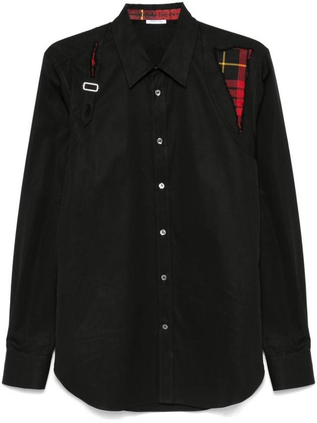 Alexander Mcqueen Shirts Black - ALEXANDER MCQUEEN - BALAAN 1