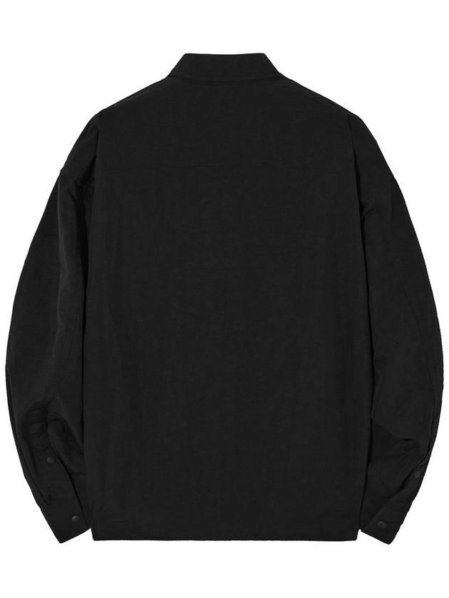 Swivel Utility Pocket Long Sleeve Shirt Black - SWIB - BALAAN 4