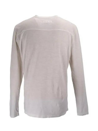 Vneck long sleeve men's tshirt white 160012 001 - HYDROGEN - BALAAN 2