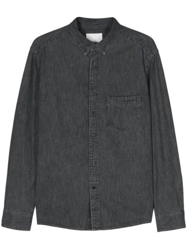 Chemise Denim Long Sleeve Shirt Grey - ISABEL MARANT - BALAAN 2