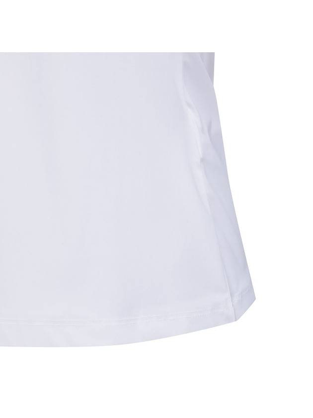 High Neck Mesh Back Short Sleeve T-ShirtWH - ANEWGOLF - BALAAN 5