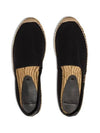 Women's Monogram Espadrilles Black - SAINT LAURENT - BALAAN 5