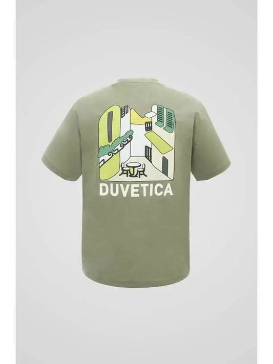 Emari Light Khaki Unisex Top Gold - DUVETICA - BALAAN 1