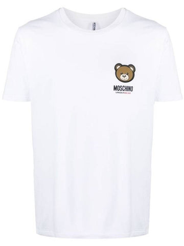 Moschino Underwear Leo Teddy Printed T-Shirt - MOSCHINO - BALAAN 1