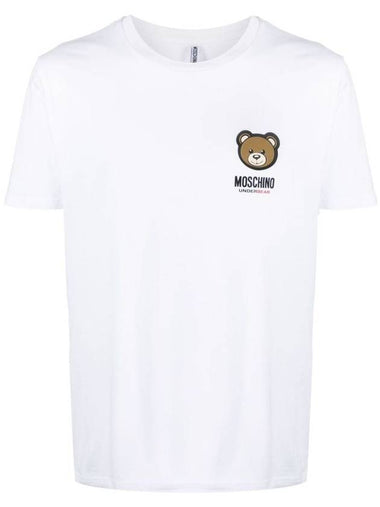 Moschino Underwear Leo Teddy Printed T-Shirt - MOSCHINO - BALAAN 1