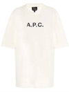 Moran Openwork Short Sleeve T-Shirt White - A.P.C. - BALAAN 2