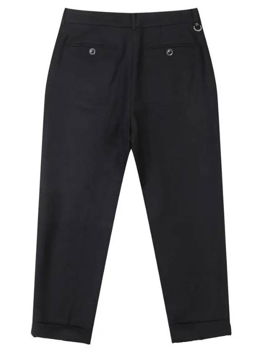 Wool Jogger Pants OF5012GBBLACK - ONOFF - BALAAN 2