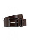 Cole Ant Logo Leather Belt Brown - HUGO BOSS - BALAAN 2