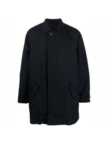 Pierry Cotton Single Coat Faded Black - ISABEL MARANT - BALAAN 1