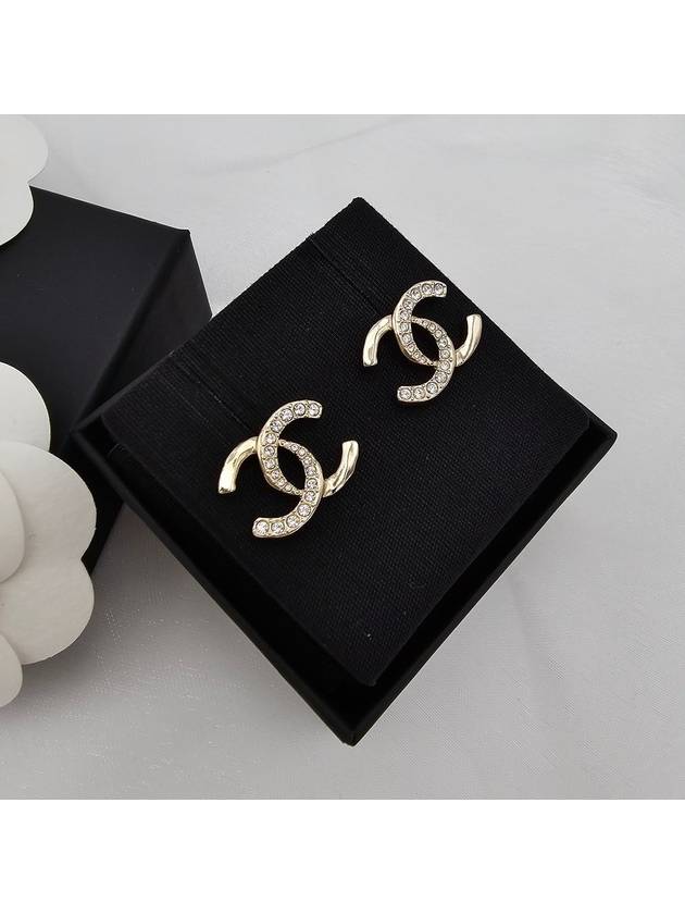 CC Logo Metal Earrings Gold - CHANEL - BALAAN 2