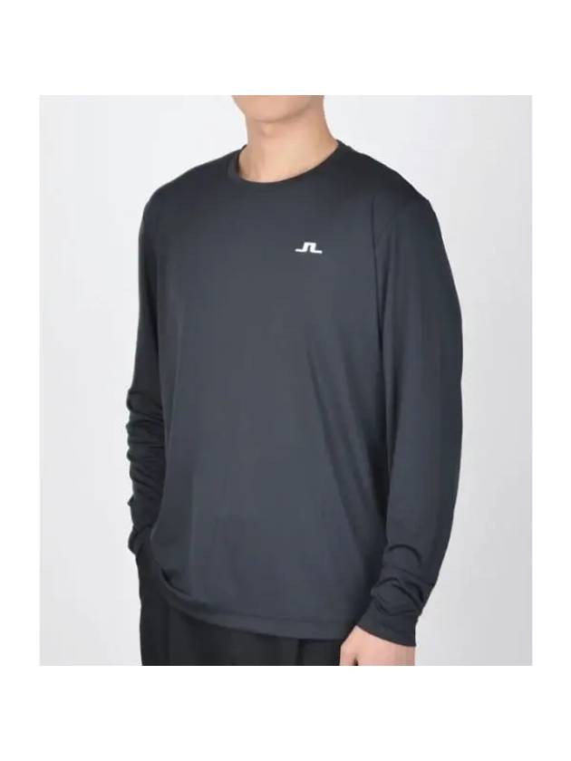 Golf Ade T shirt LS AMJT09271 9999 Men's Ade Long Sleeve T-Shirt - J.LINDEBERG - BALAAN 1