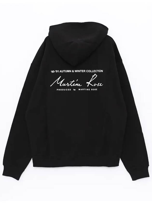 CMR602 BLACK back logo hoodie - MARTINE ROSE - BALAAN 2