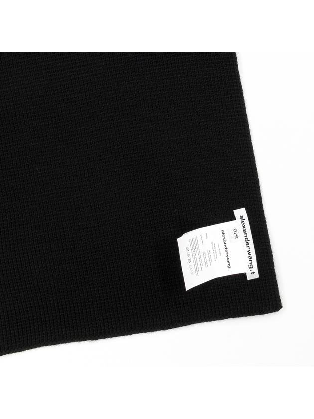 Muffler Scarf 4KC4239058 001 BLACK - ALEXANDER WANG - BALAAN 4