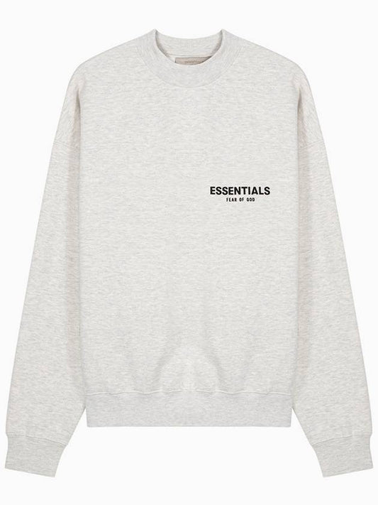 Crewneck Sweatshirt Light Oatmeal - FEAR OF GOD ESSENTIALS - BALAAN.