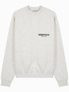 Crewneck Sweatshirt Light Oatmeal - FEAR OF GOD ESSENTIALS - BALAAN 1