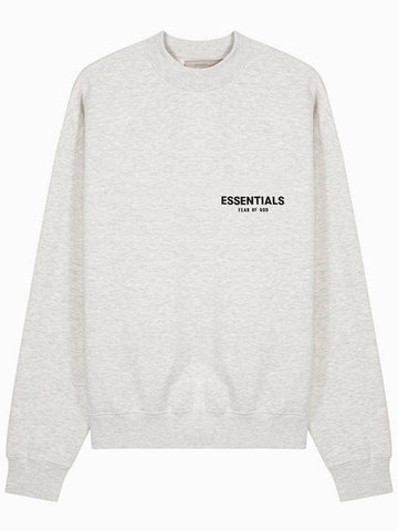 Crewneck Sweatshirt Light Oatmeal - FEAR OF GOD ESSENTIALS - BALAAN 1