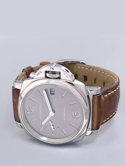 OFFICINE PAM00755 Luminor Due 38MM Automatic Leather Band Men s Watch - PANERAI - BALAAN 2