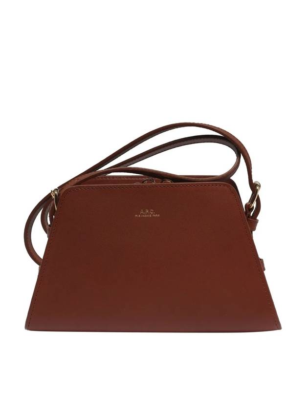 Tetra Small Shoulder Bag Brown - A.P.C. - BALAAN 1