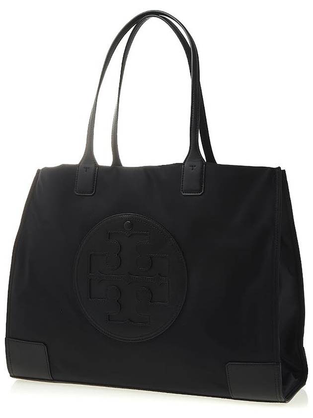 Ella Large Nylon Tote Bag Black - TORY BURCH - BALAAN 3