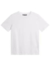 Alpha Logo Print Short Sleeve T-Shirt White - J.LINDEBERG - BALAAN 2