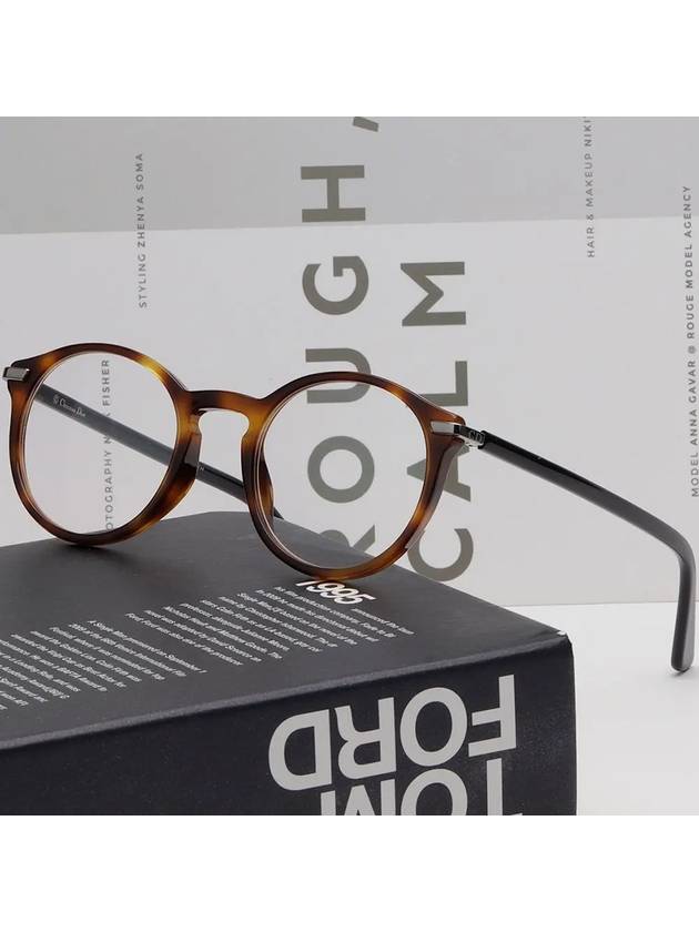 Glasses Frame ESSENCE5 581 Men Women Round Horned Frame - DIOR - BALAAN 2