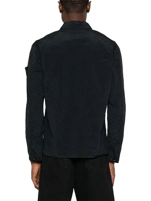 Nylon Metal Econyl Regenerated Zip-Up Jacket Black - STONE ISLAND - BALAAN 5