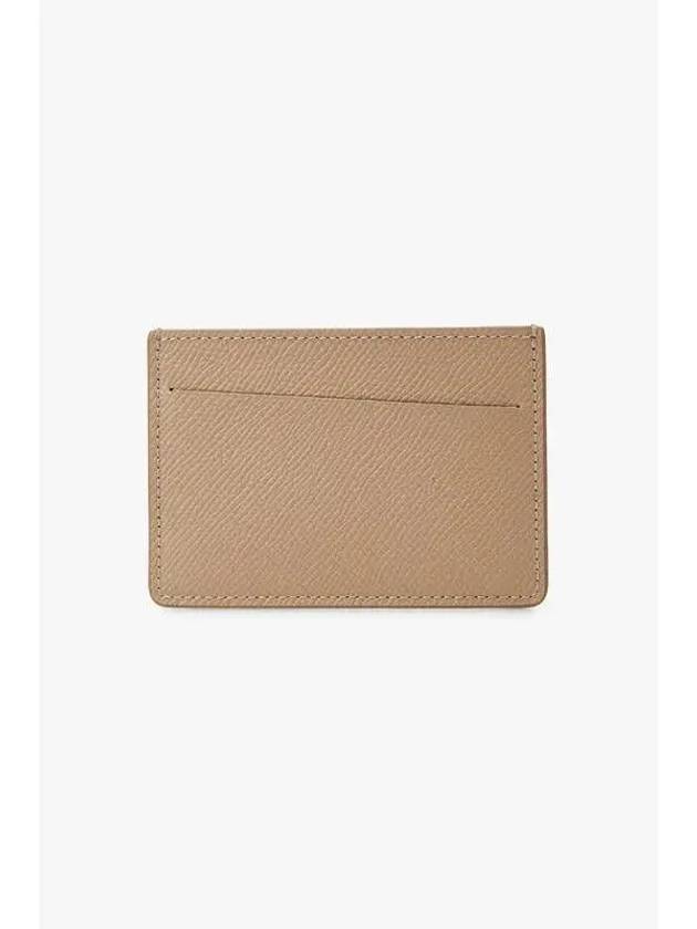 4 Stitch Small Card Holder Brown - MAISON MARGIELA - BALAAN 1