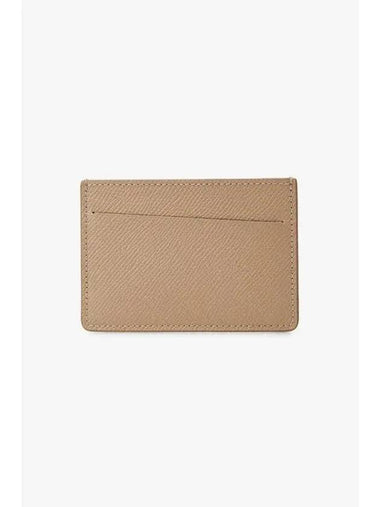 4 Stitch Small Card Holder Brown - MAISON MARGIELA - BALAAN 1