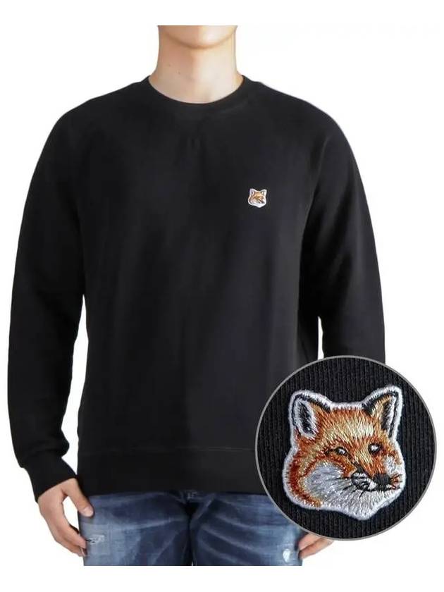 Fox Head Patch Classic Sweatshirt Black - MAISON KITSUNE - BALAAN 2