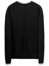 Triomphe V-neck Knit Top Black - CELINE - BALAAN 3