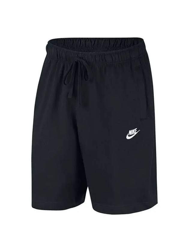 NSW Club Jersey Shorts Black - NIKE - BALAAN 5