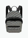 Oblique Rider Backpack Black Beige - DIOR - BALAAN 3