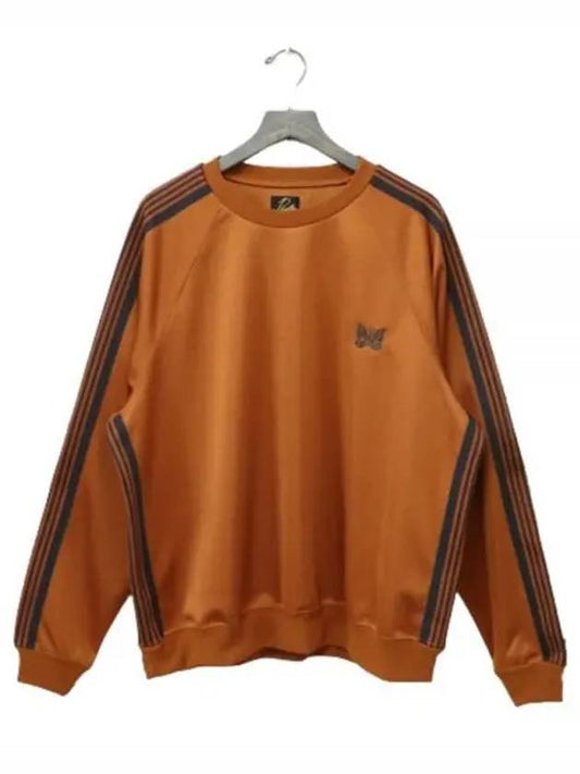 24 Track Crew Neck Shirt Rust OT227 - NEEDLES - BALAAN 1