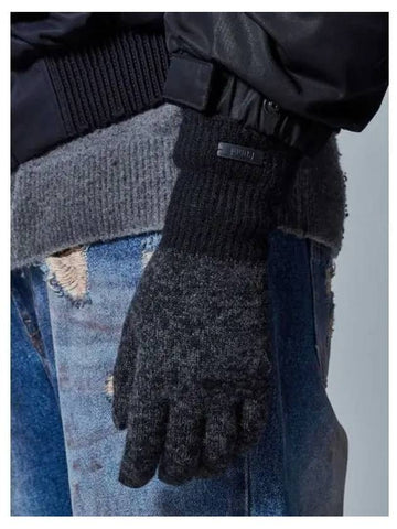 Knit finger gloves gray domestic product GM0024052490591 - JUUN.J - BALAAN 1