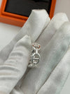 Chandal Ring Small Silver H109507 - HERMES - BALAAN 5