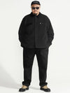 Double fleece work jacket black - BOOVOOM - BALAAN 3