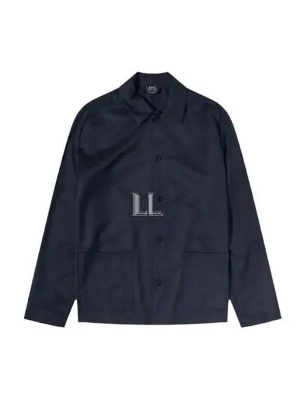 Kerlouan Wool Work Jacket Navy - A.P.C. - BALAAN 2