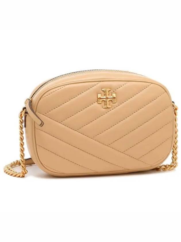 Chevron Kira Small Camera Cross Bag Desert Dune - TORY BURCH - BALAAN 2