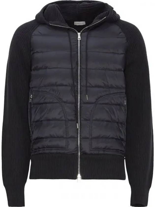 9B00020 M1241 742 Knit padded cardigan - MONCLER - BALAAN 1