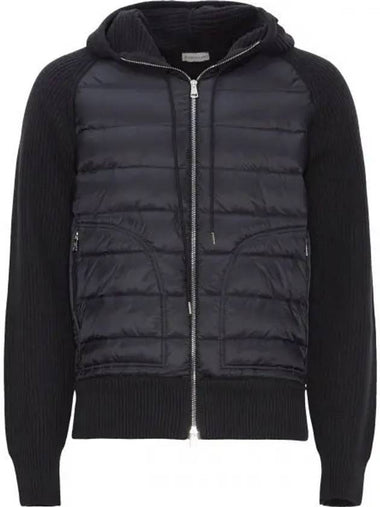 9B00020 M1241 742 Knit padded cardigan - MONCLER - BALAAN 1