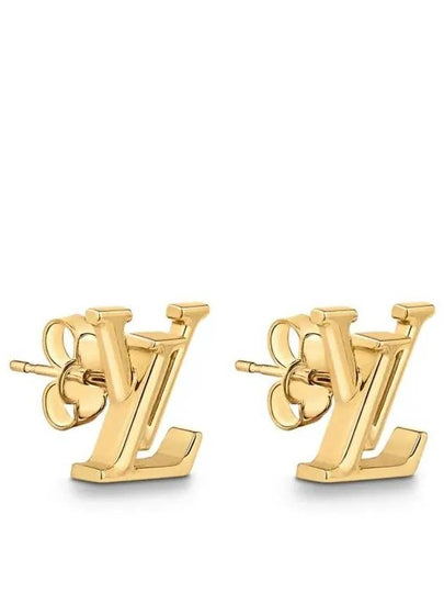 LV Iconic Earrings Gold - LOUIS VUITTON - BALAAN 2