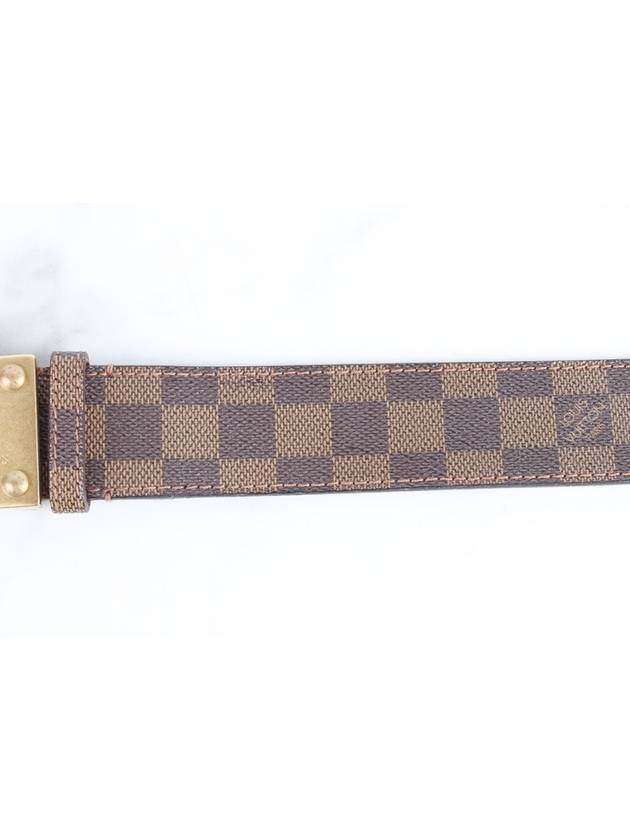 Damier gold men s belt - LOUIS VUITTON - BALAAN 3